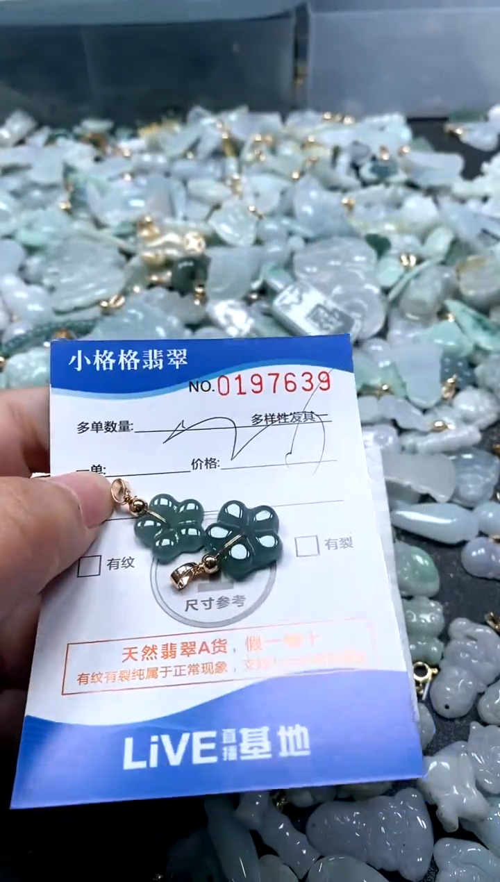 【闪购商品】翡翠颈饰未镶嵌闪购商品0197639