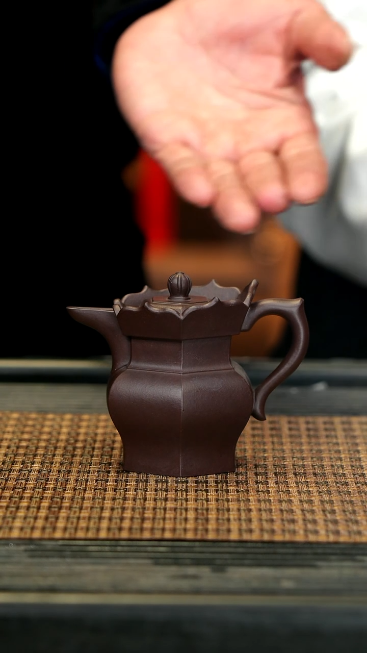 【闪购商品】紫砂茶壶YJJ89中僧帽 特拼紫泥