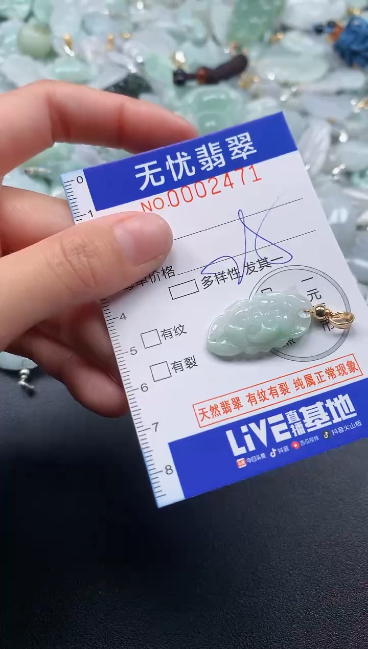 颈饰未镶嵌翡翠2471