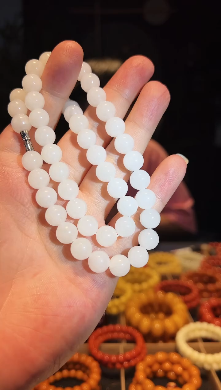 手串未镶嵌和田玉10+多圈