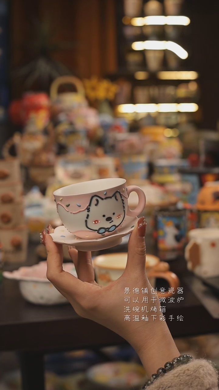 景德镇釉下彩绘设计师款式陶瓷