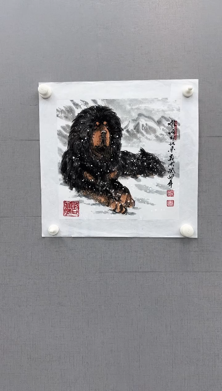 国画张维增/精品国画/1平尺