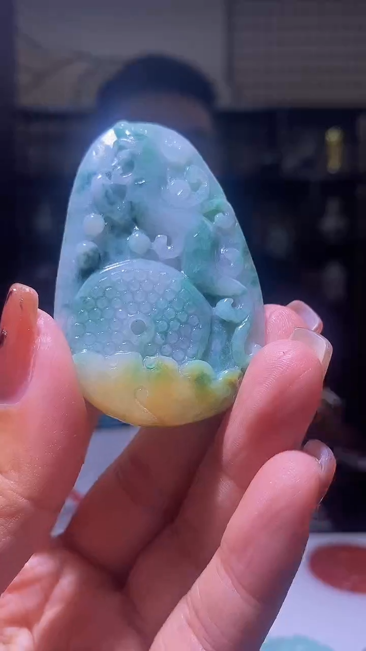 未镶嵌定制翡翠DD翡翠毛货HZ-09