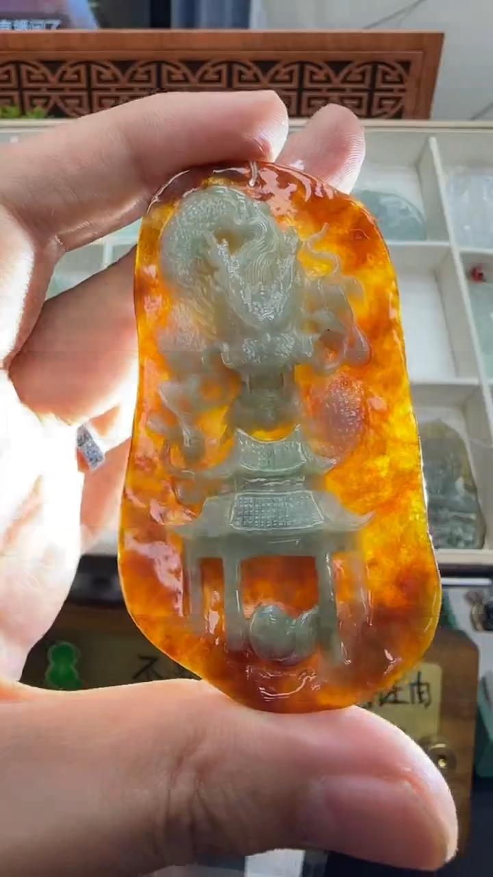 【闪购商品】翡翠挂件未镶嵌A货翡翠多样性孤品