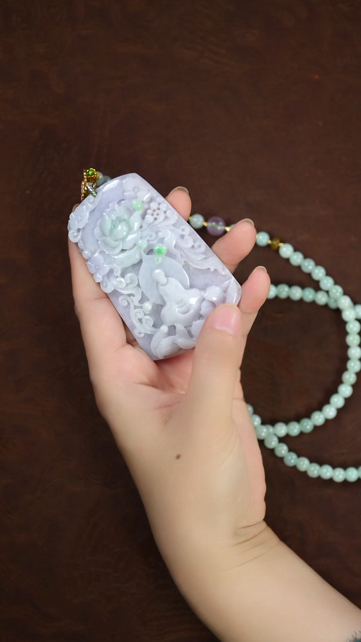 未镶嵌挂件翡翠香*人闪购 悟道