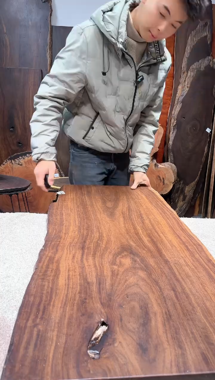 【闪购商品】风车木（黑檀木）尺寸100*48*2.4编号134