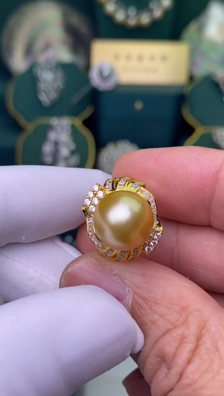 【闪购商品】海水珍珠手绳银S925镶嵌12-13