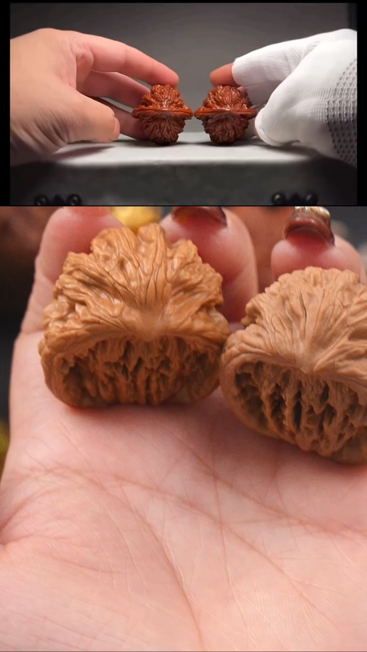 【闪购商品】文玩核桃把件36蛇王聚宝盆