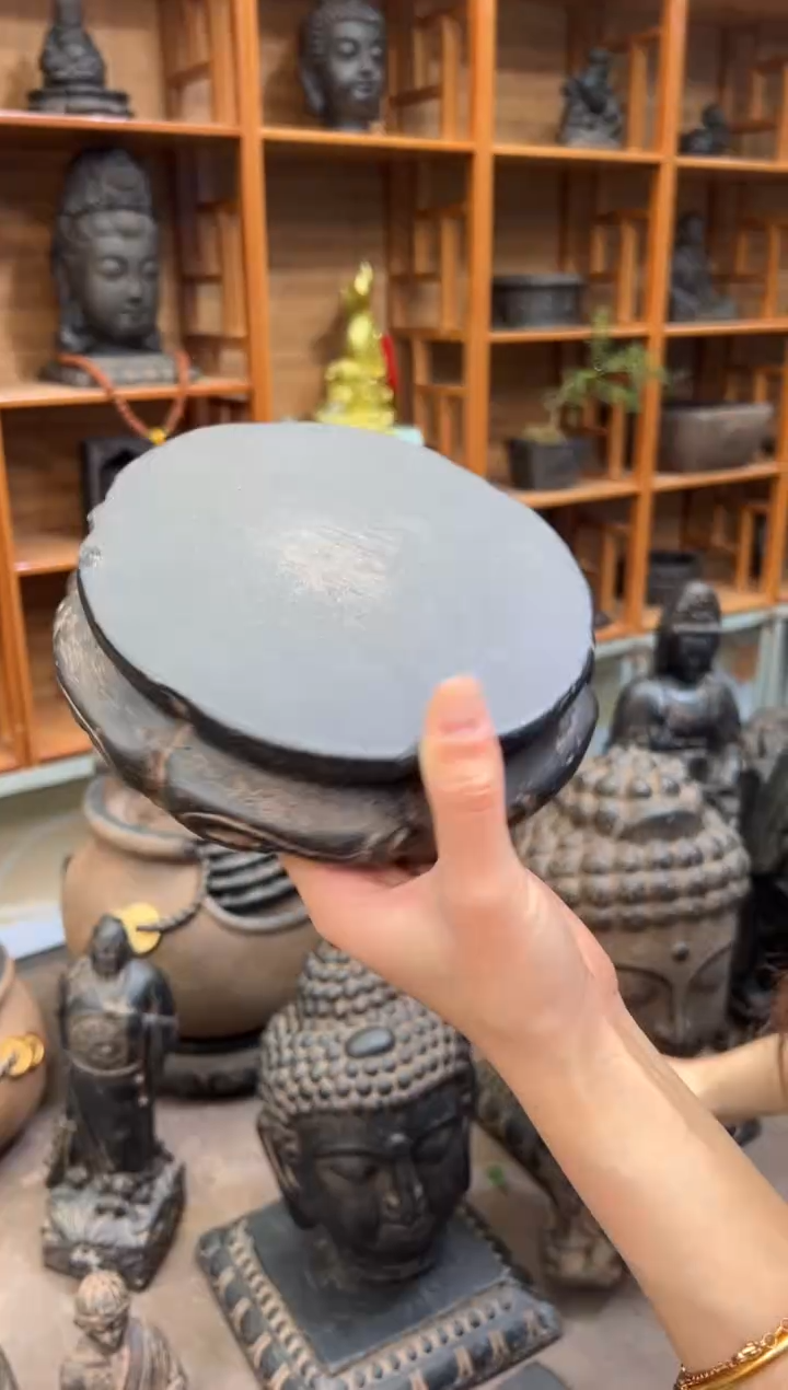 陶土【火山泥】金箍坛底座