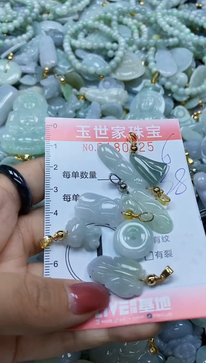 【闪购商品】翡翠颈饰未镶嵌闪购0180525