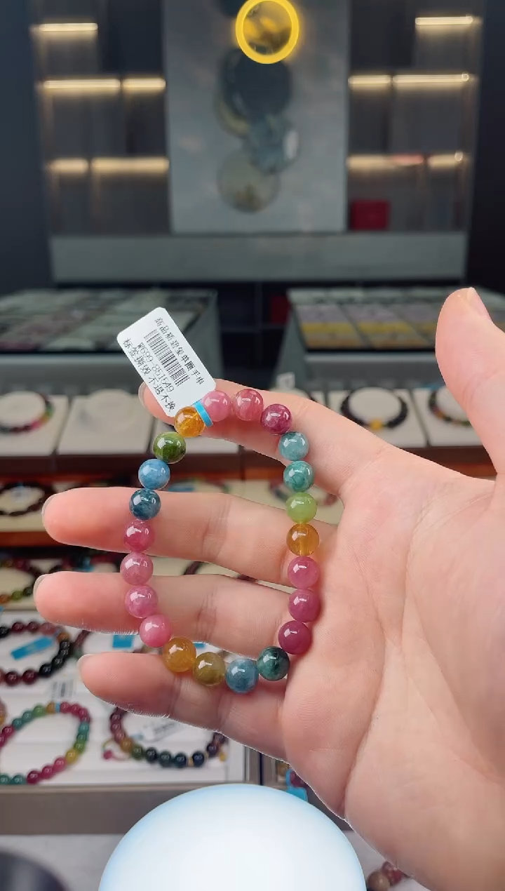 【闪购商品】碧玺单圈手串未镶嵌（多样性发一条）Y