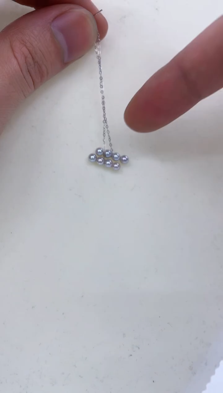 18K金镶嵌耳饰海水珍珠  