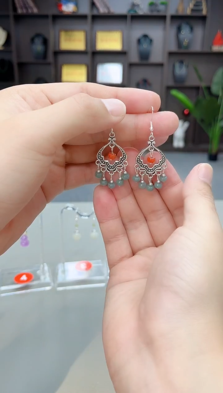 未镶嵌翡翠耳饰432000