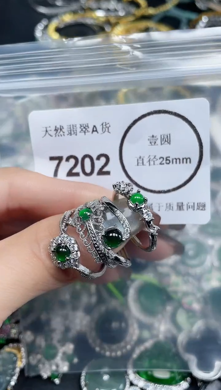 颈饰未镶嵌翡翠7202