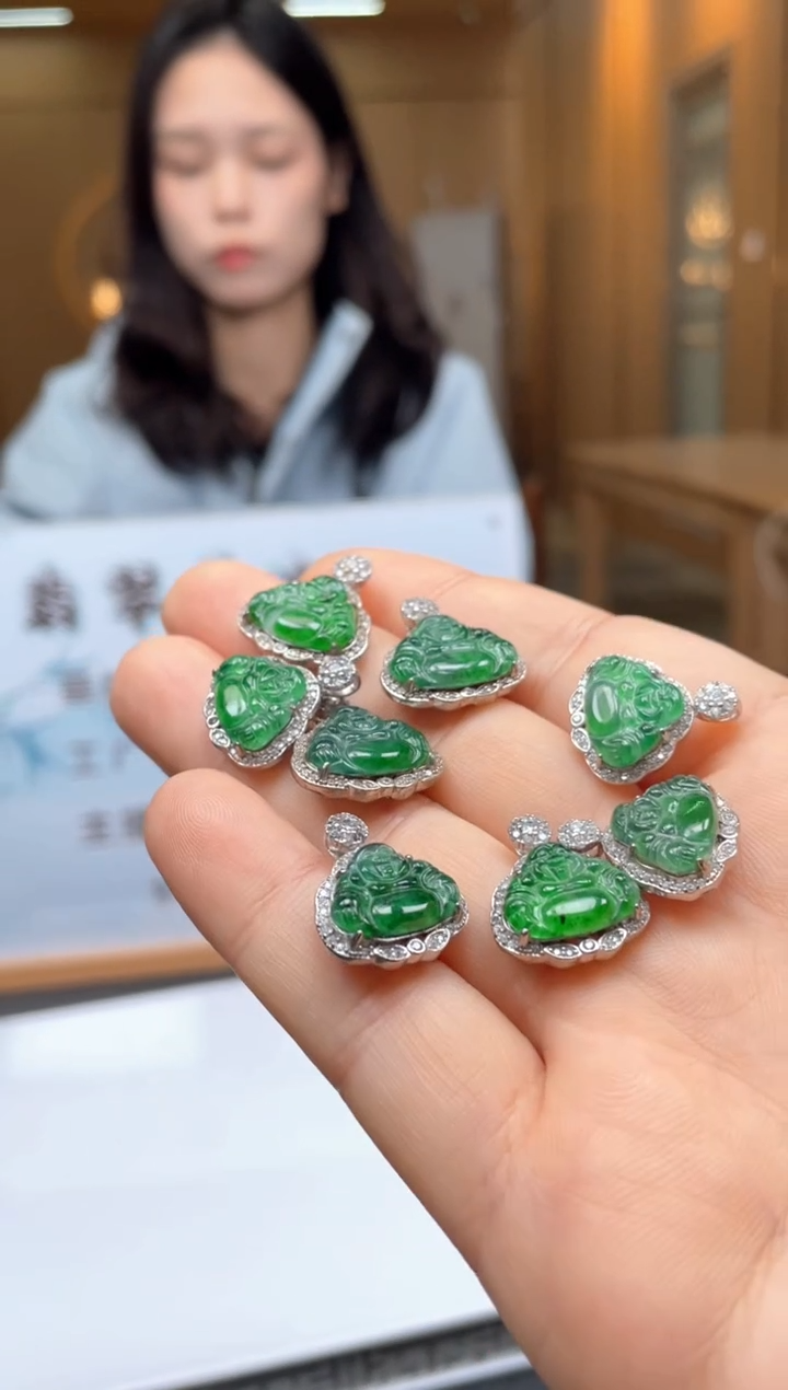 颈饰未镶嵌翡翠多样性发货【只发一件】*x104