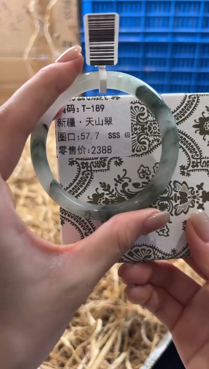 未镶嵌手镯石英质玉T-189