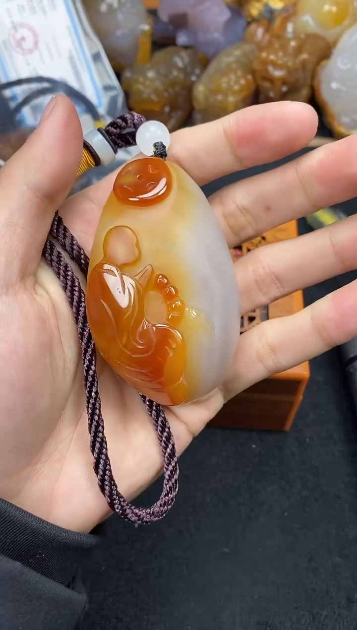 未镶嵌玛瑙/玉髓珠宝奇石北*人0