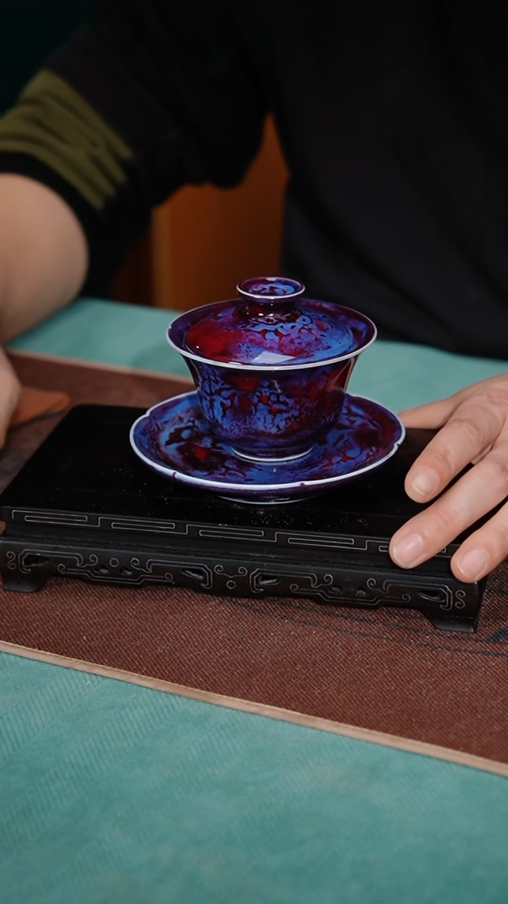 【闪购商品】137-1花底元宝三才（苗占军）