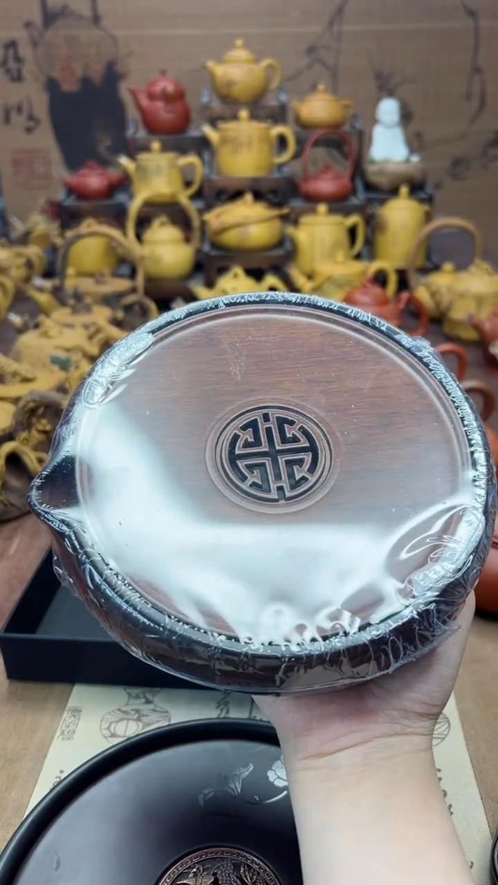 【闪购商品】紫砂茶壶重竹储水干泡盘