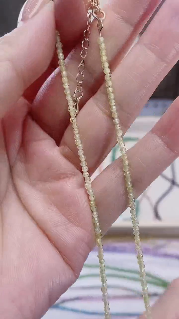 【闪购商品】钻石项链14K金镶嵌诗颜甄选珠宝SYZB68