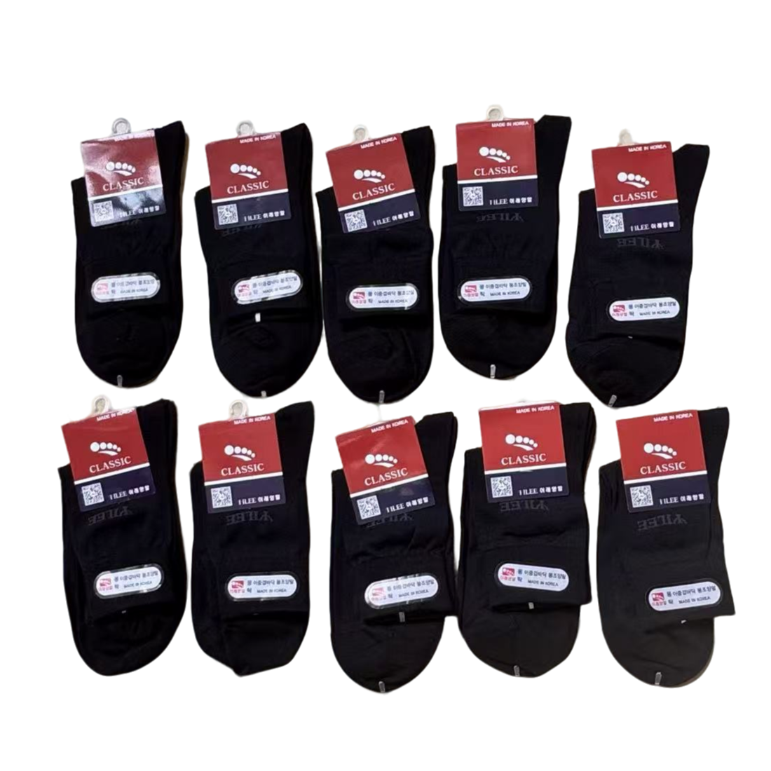 韩国男袜10双，双重底，吸汗，排汗，舒服，耐磨。
