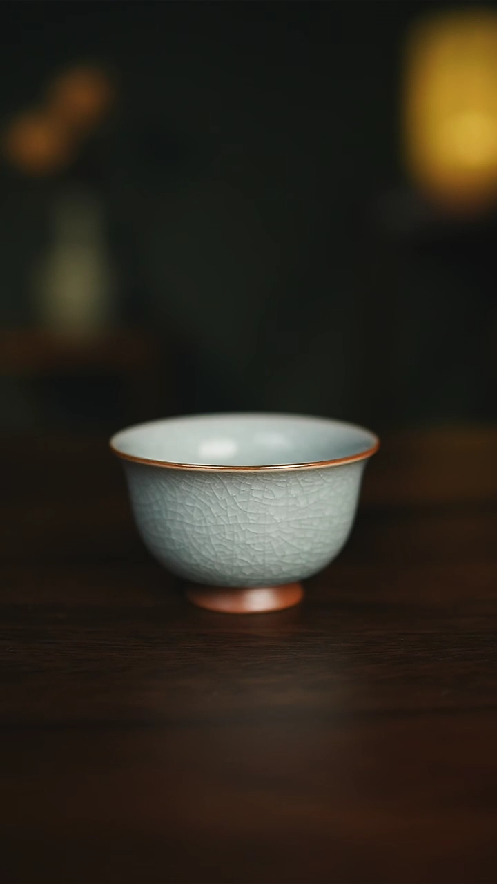 【闪购商品】冰花釉 压手杯 原产地