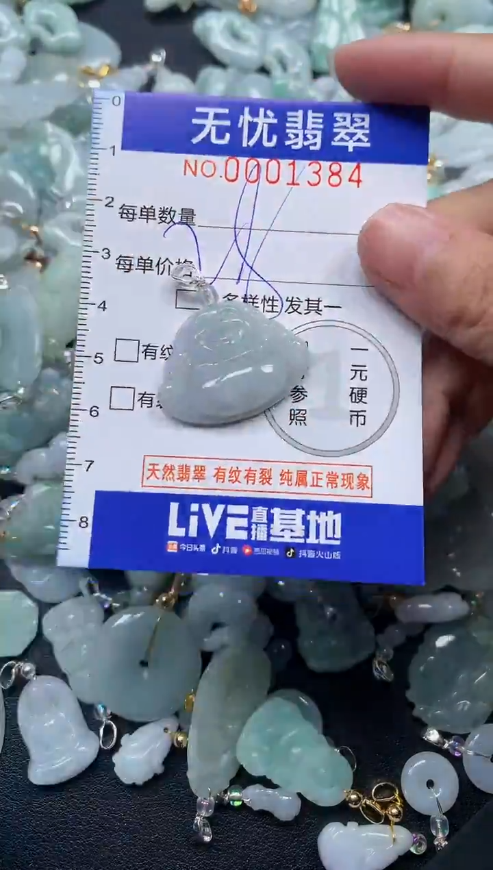 颈饰未镶嵌翡翠1384