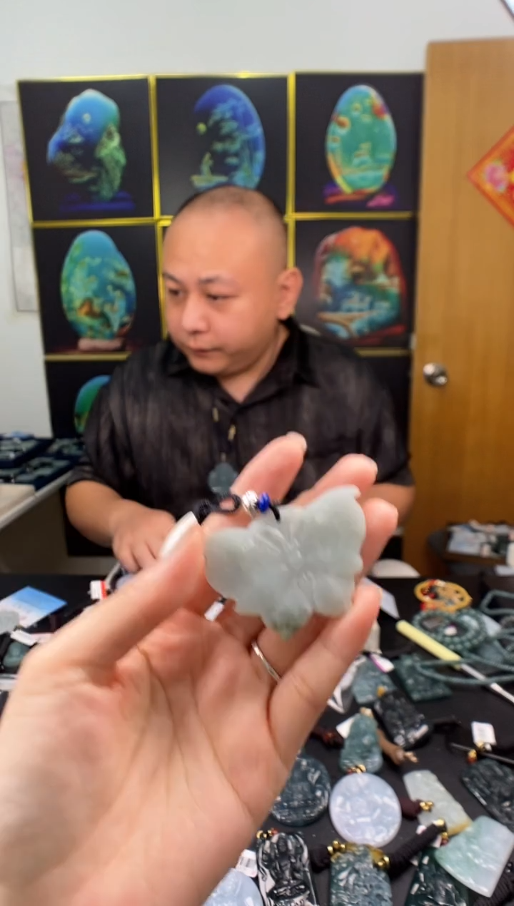 颈饰未镶嵌翡翠多样性发其一