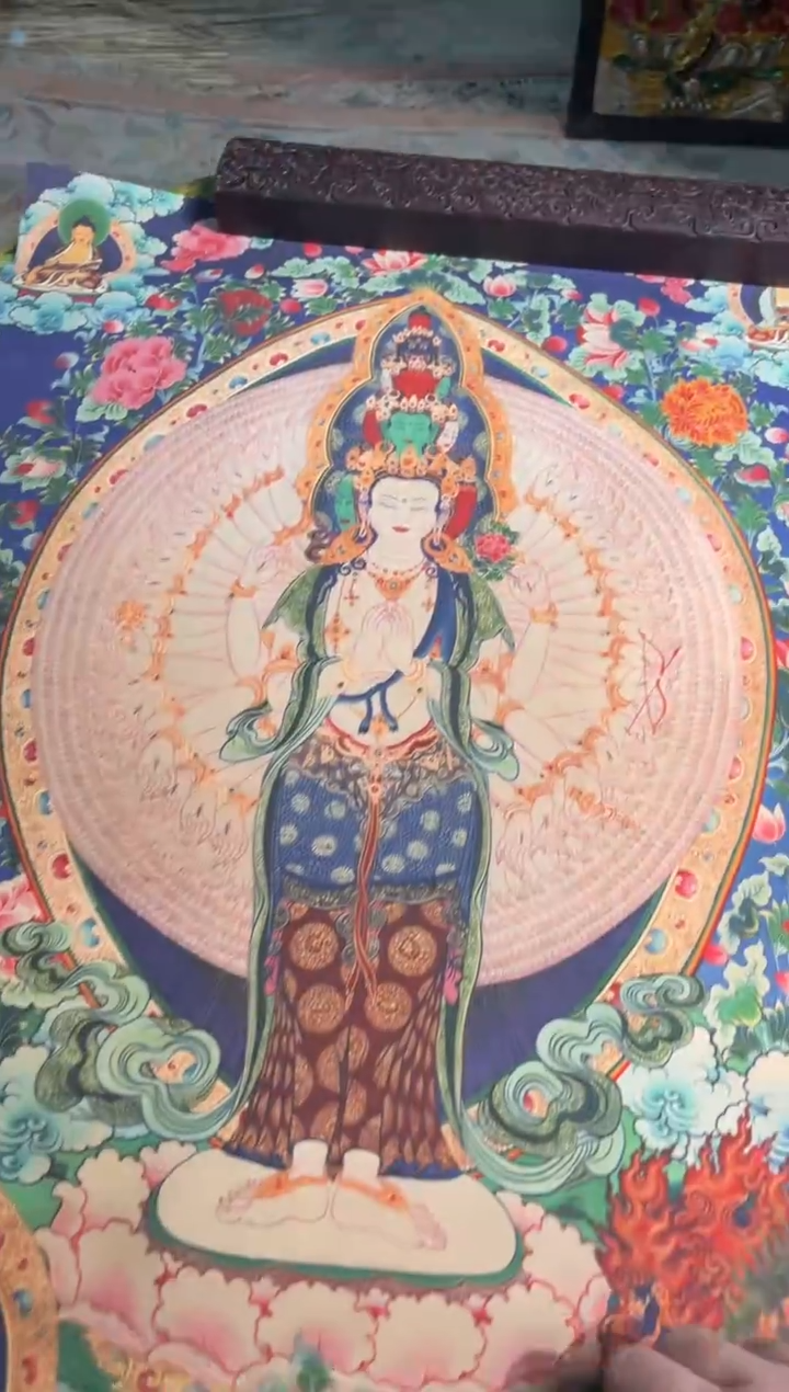 卷轴画东东唐卡tk16