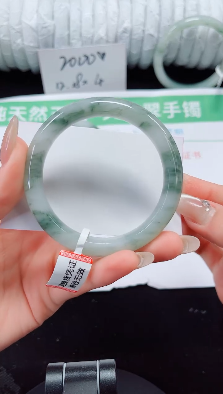 未镶嵌手镯石英质玉64-54/55