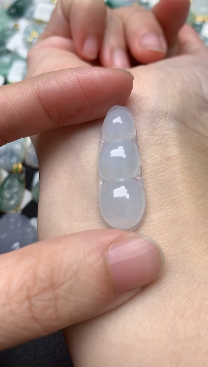 颈饰未镶嵌翡翠天然缅甸A货翡翠