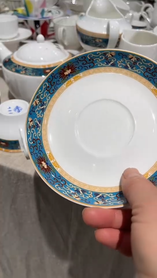 骨瓷杯碟1个隆达骨瓷