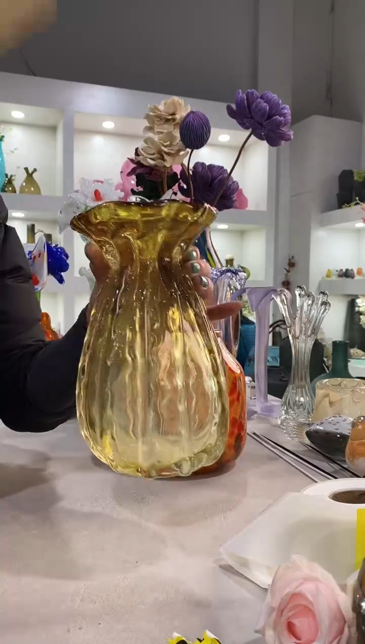 慕忆家手作琉璃花瓶