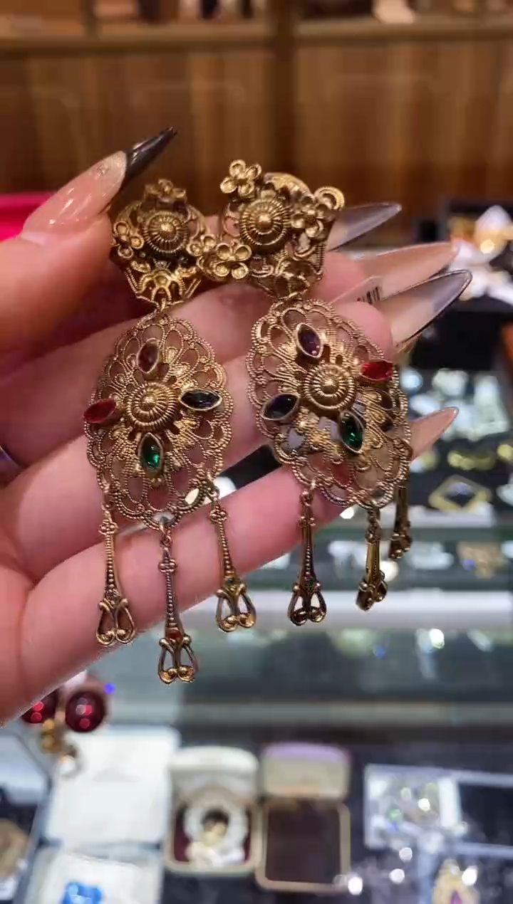 琉璃铜合金楚楚珠宝中古甄选不退换