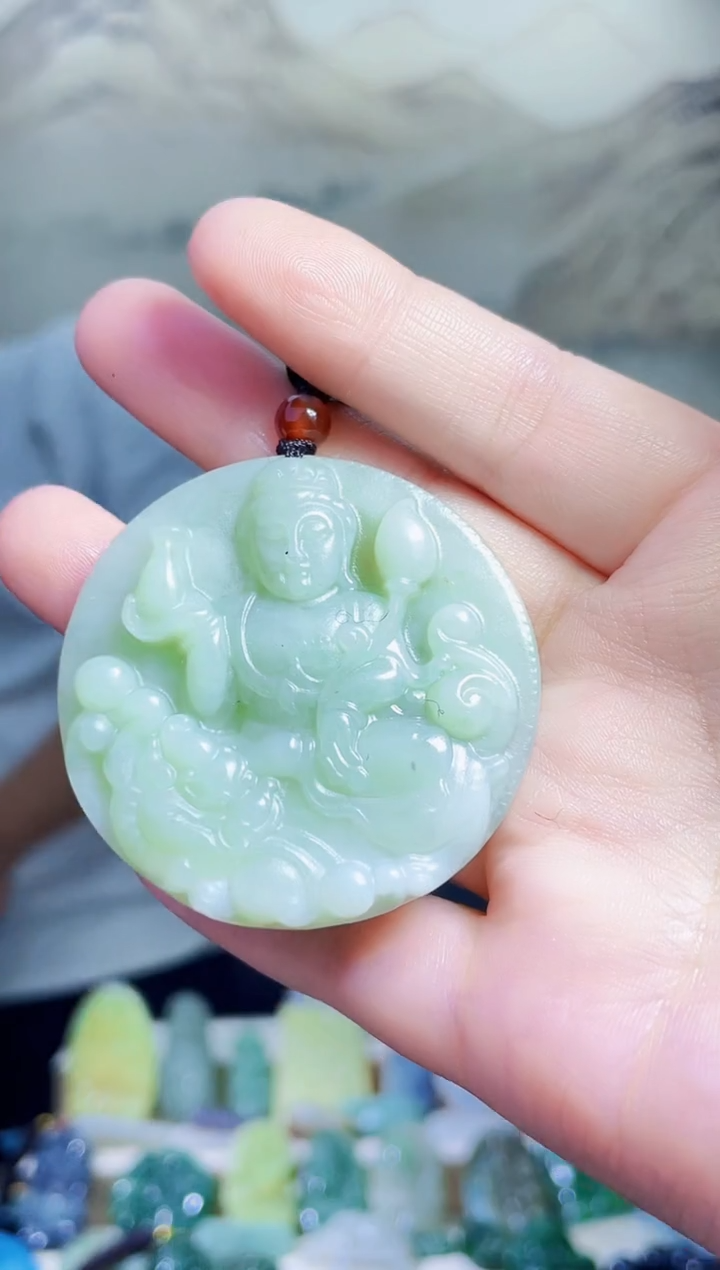 颈饰未镶嵌和田玉1