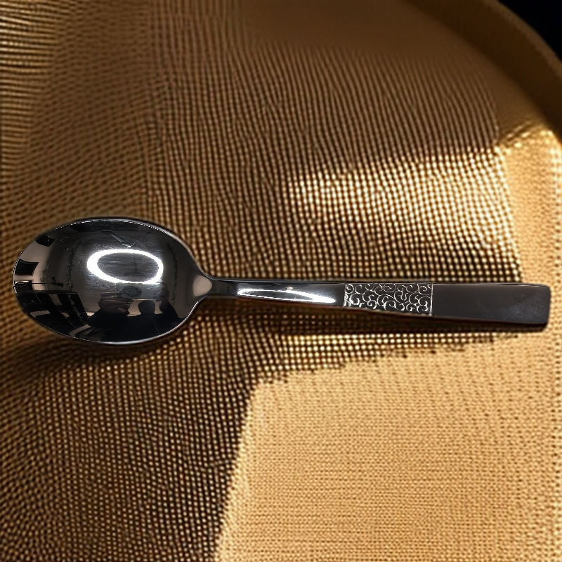 (勺子勺子)高端出口尾货不锈钢西餐勺子家用吃饭汤勺甜品勺