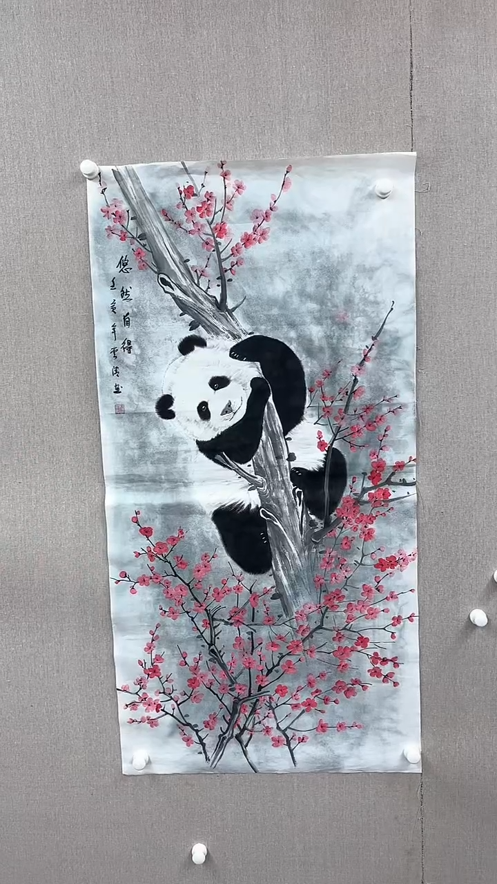 【闪购商品】国画张学清国画动物作品2