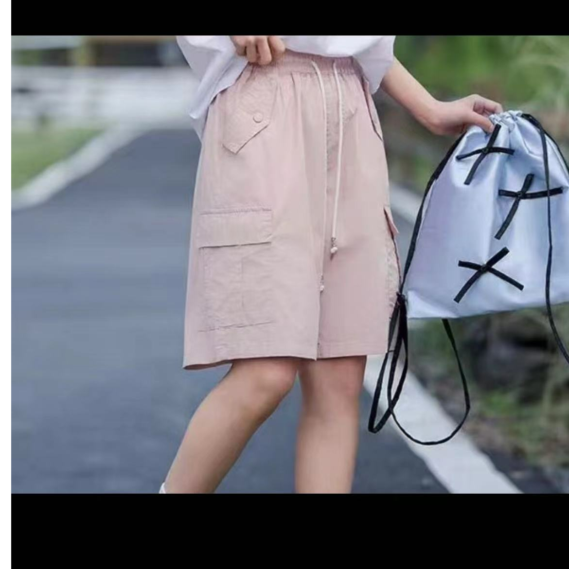 女士百搭短裤801-J
