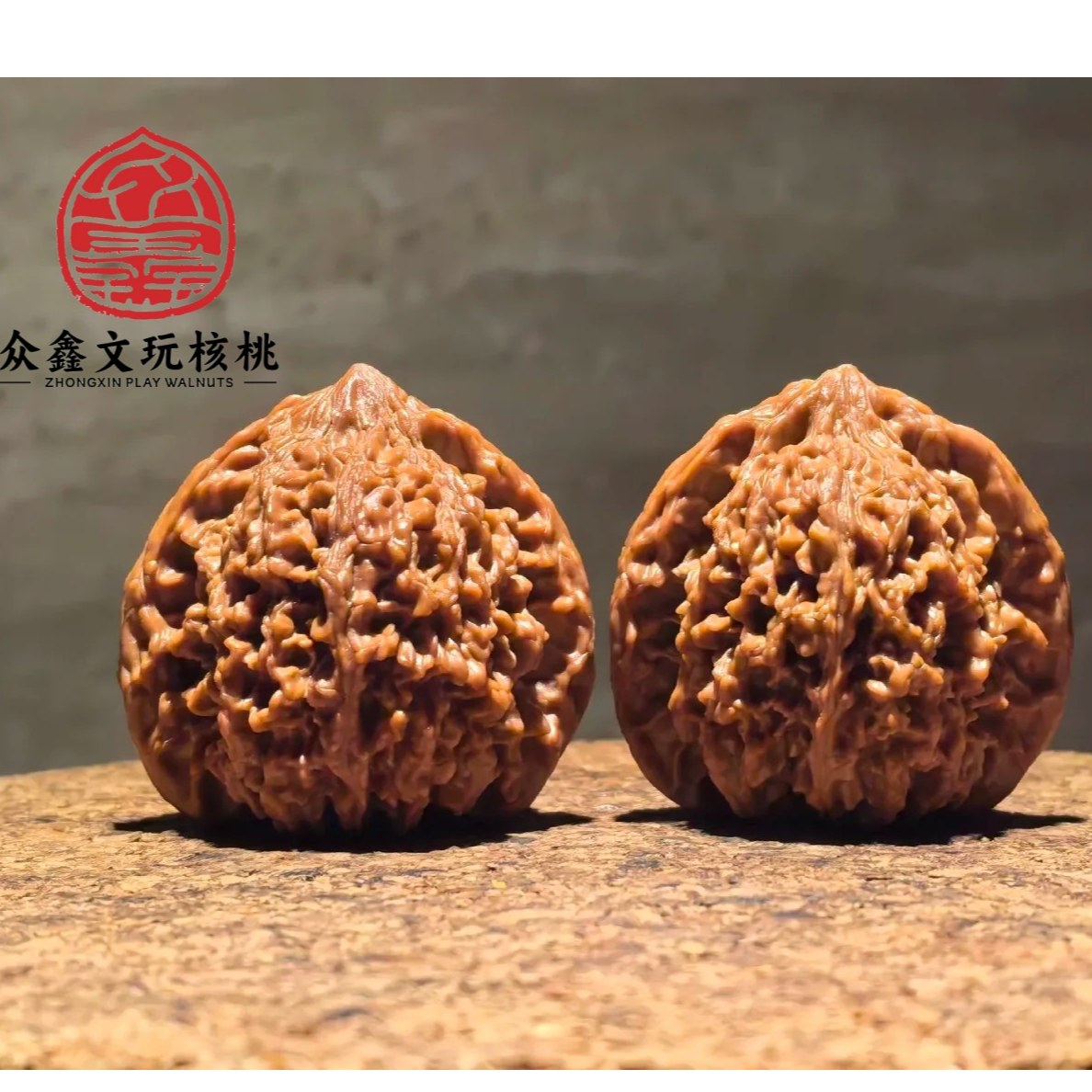 众鑫清华哥-满天星40左右尺寸文玩核桃