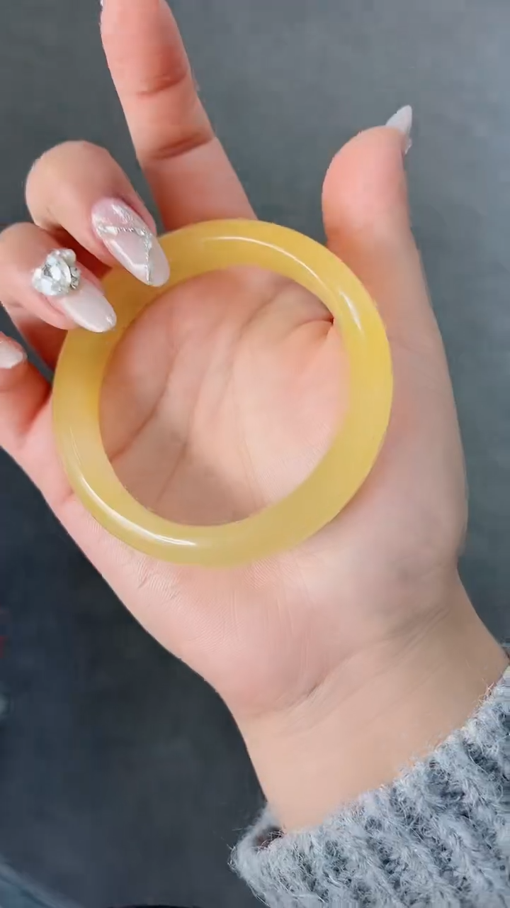 【闪购商品】石英质玉手镯未镶嵌874-59+