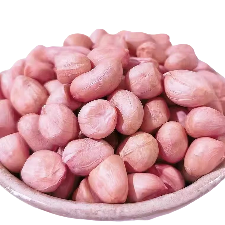 2025新上市新鲜大白沙粉红皮白沙花生米10斤5斤3斤