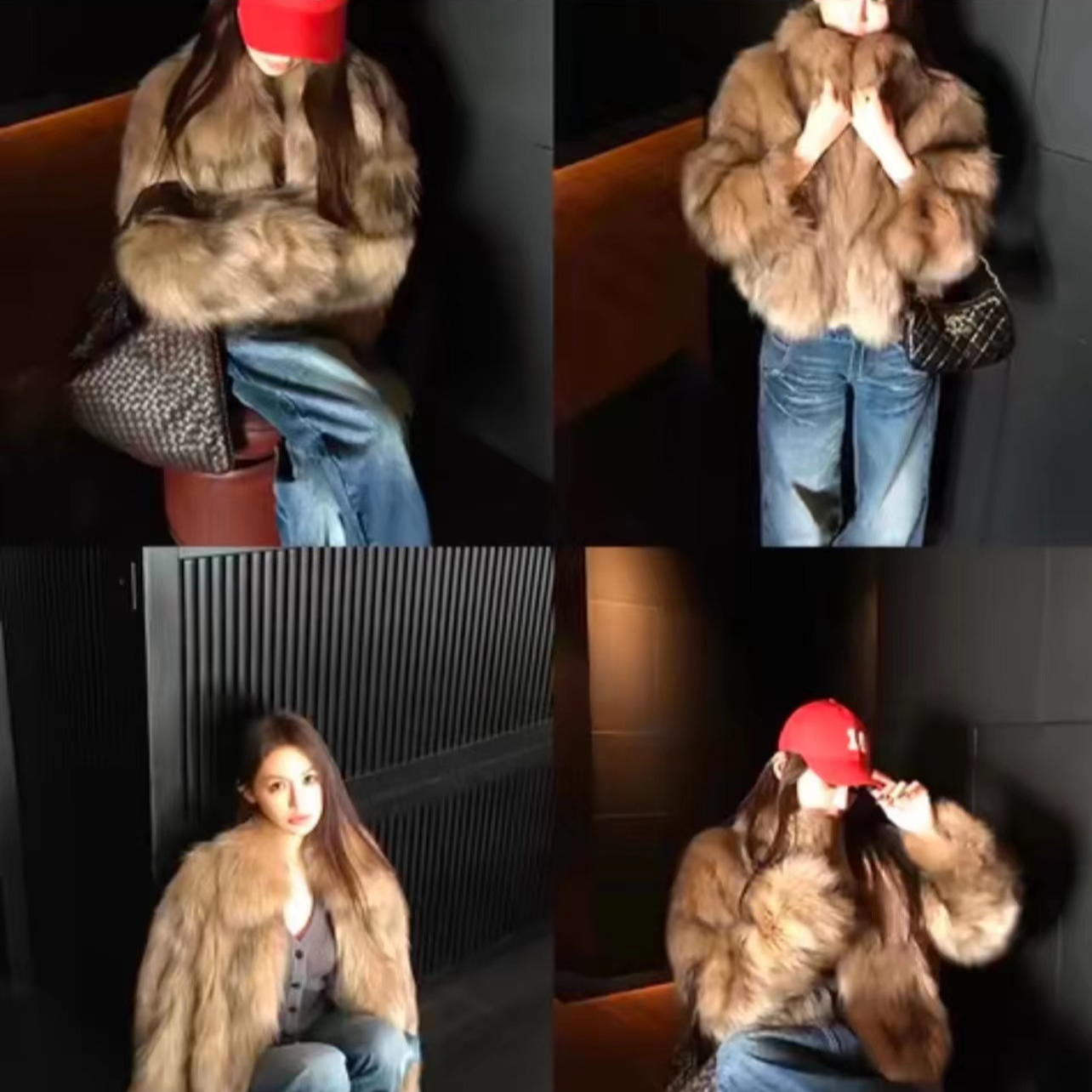 【浪漫共鸣】2025海宁秋冬4环保毛毛外套气质网红时尚气质百搭