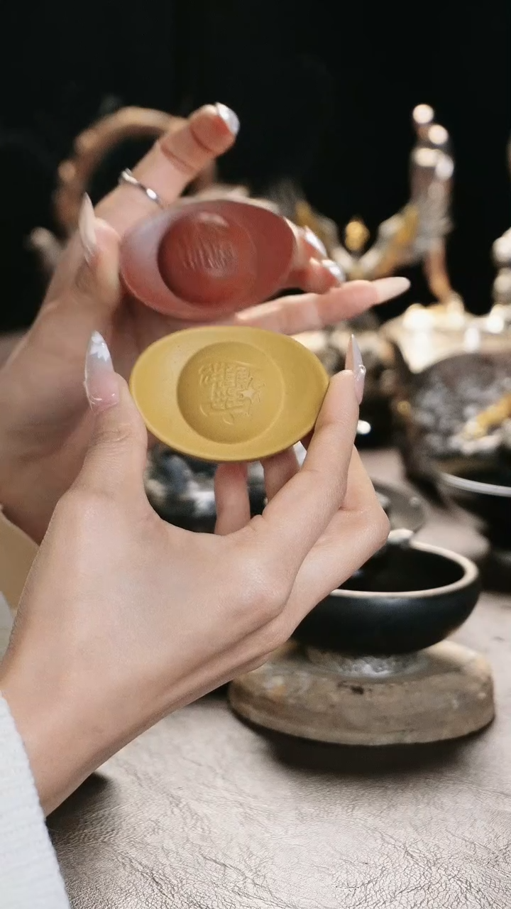 【闪购商品】境秋元宝1对设计摆件
