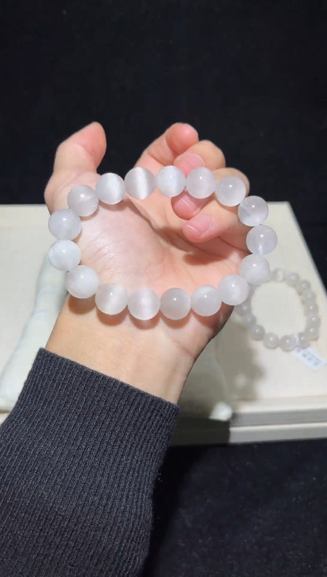 未镶嵌手串水晶52白兔毛出厂价默认微瑕12+