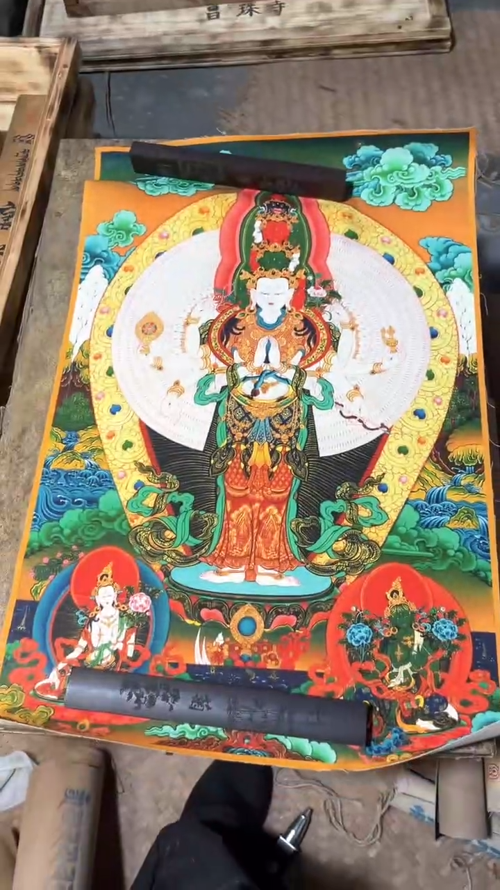 卷轴画卷轴画玖忆唐卡TK14