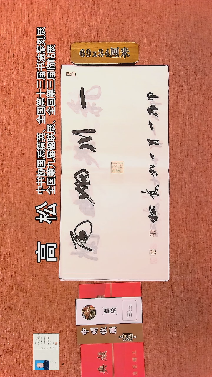 【闪购商品】书法124     高松老师书法作品