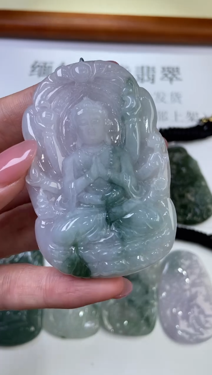 翡翠挂件未镶嵌  296807