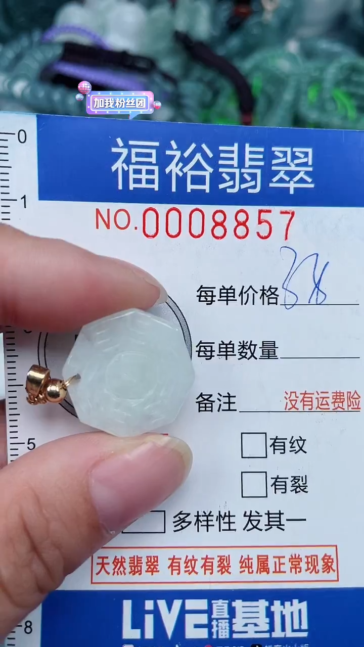 颈饰未镶嵌翡翠...0008857