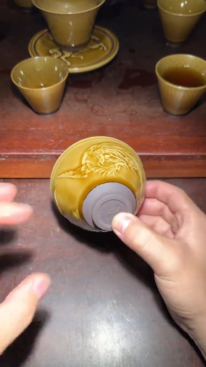 茶盏017复兴小组泥料配比大师罗福进收藏专场