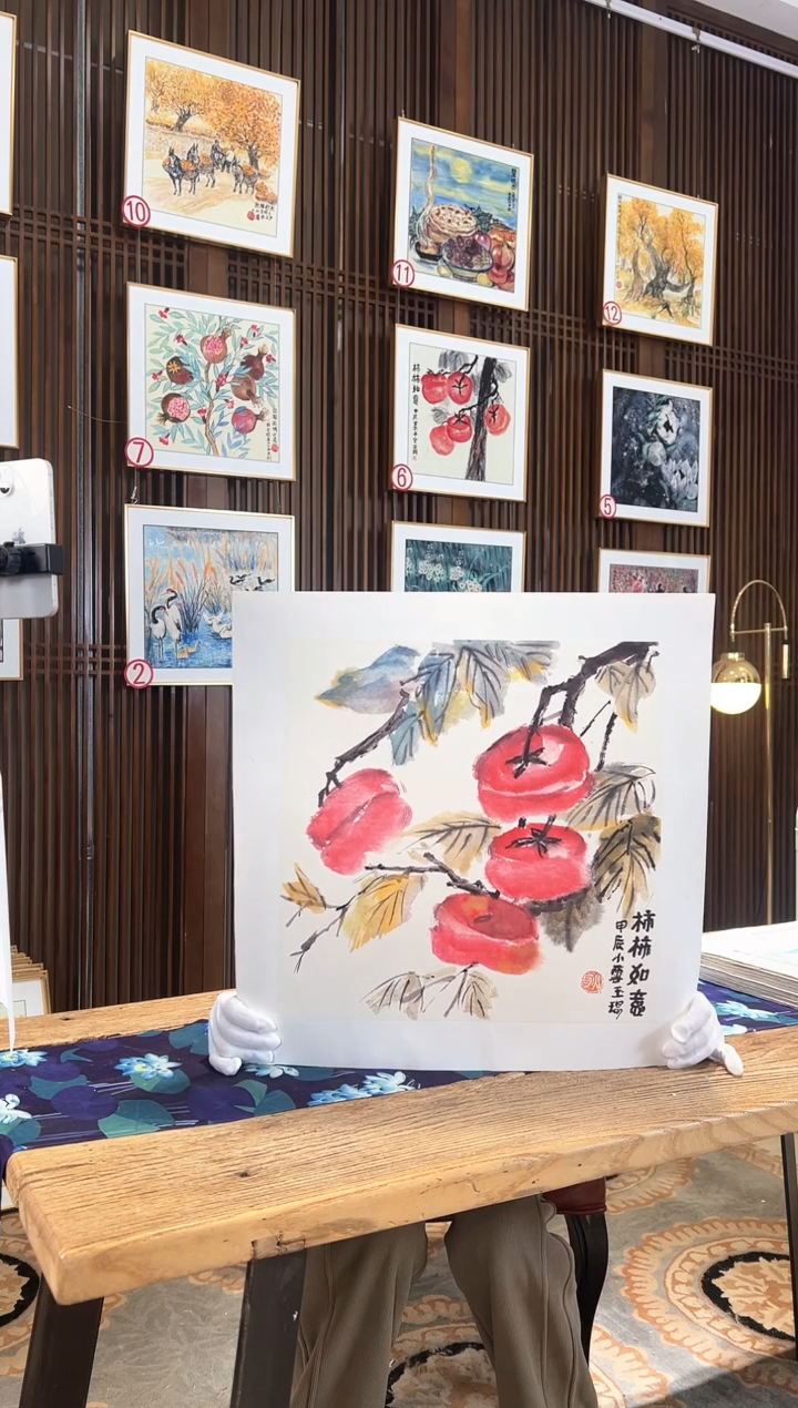 版画耿玉琨名章限量版画S